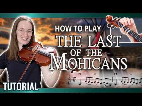 How to Play The Last of the Mohicans Theme (The Gael) - Violin Tutorial