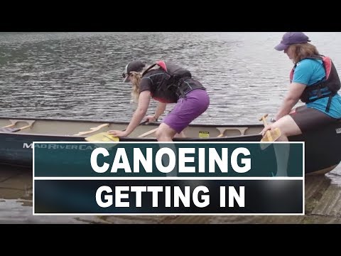 How to Get Into and Out of a Canoe Smoothly and Safely