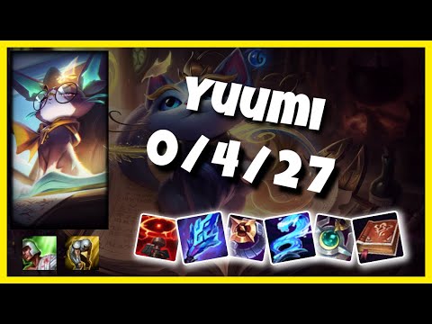 Yuumi 11.4 Gameplay Challenger Replay S11 Support (0/4/27) - NA