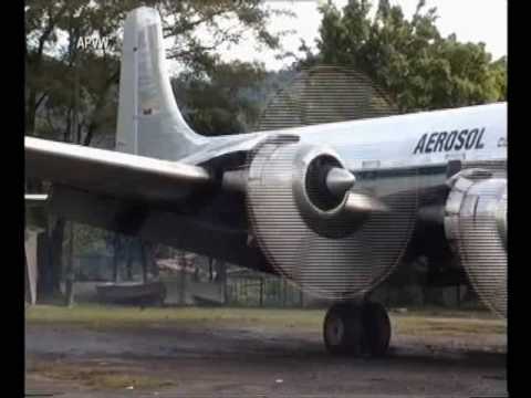 Aerosol Columbia's 1¼ engined plane!
