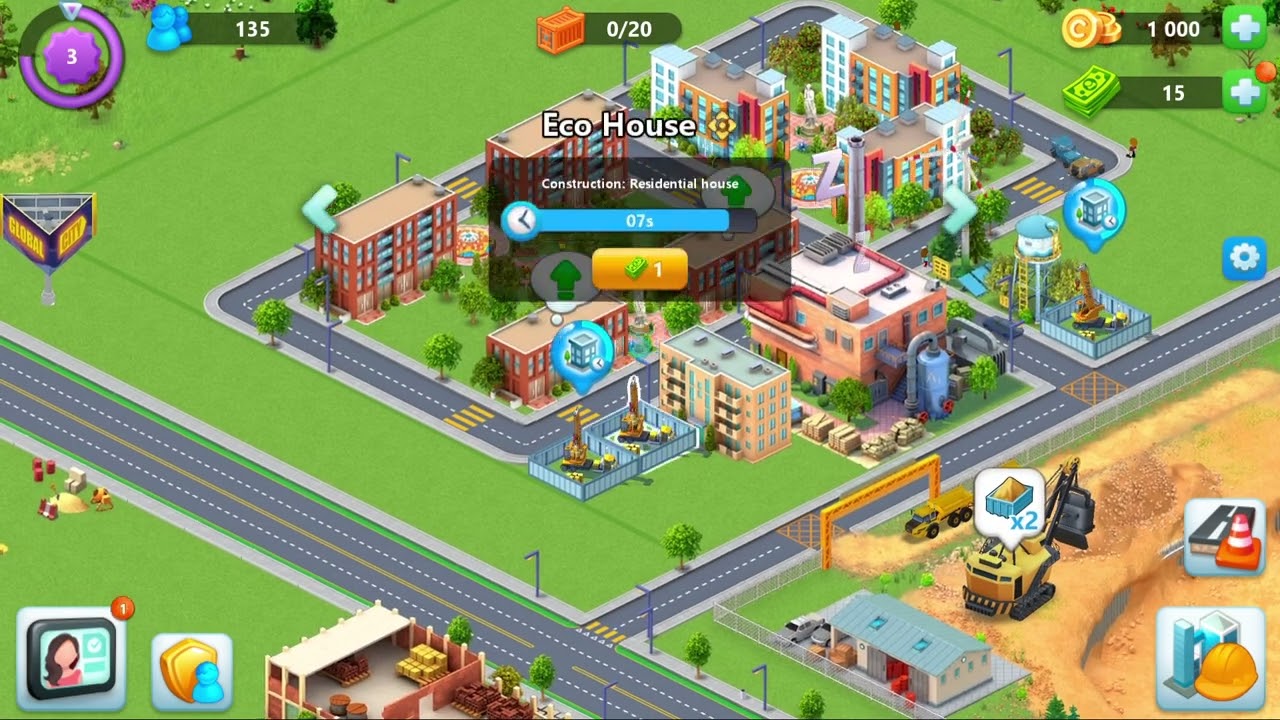 Global City : Building Games Gameplay [Download/Play for free on Android, iOS & Emulators]