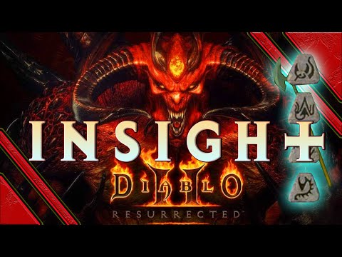 Diablo 2 resurrected - How to make INSIGHT Runeword - Why it's the best Runeword for your mercenary