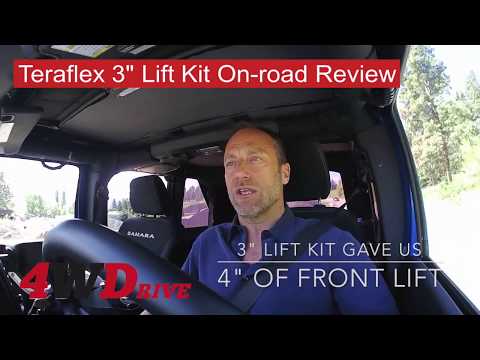Teraflex 3" Lift Kit On Road Test