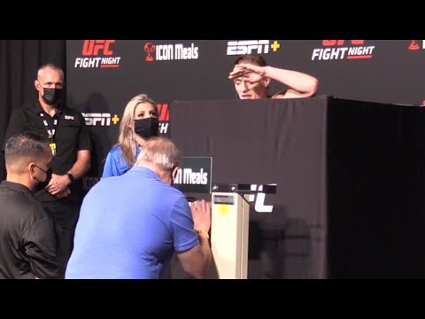 Video of Aspen Ladd's Latest Weigh-In Is Downright Scary