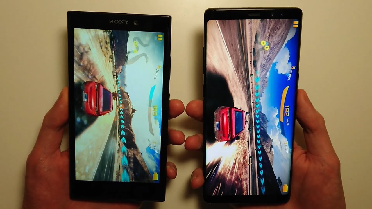 Sony Xperia L2 vs Samsung Galaxy Note 8 Speed Test & Camera Test!