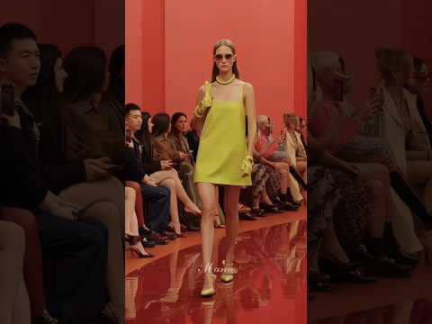 victoriaevseeva for Gucci ss25 #fashion #model #runway