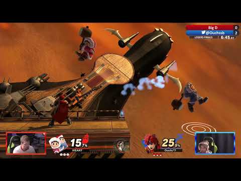 Smash Ultimate CPS2 Weekly #16 Losers Finals    Big D VS  Ouch! 2