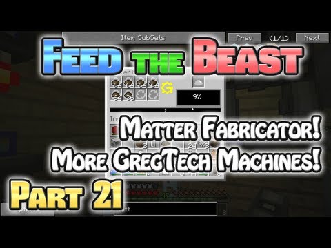 Minecraft FTB Hermitcraft Part 21: Mind Over Matter Fabricator!