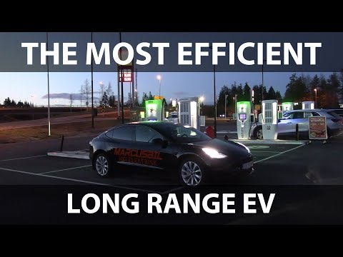  Tesla Model 3 Long Range RWD range test video