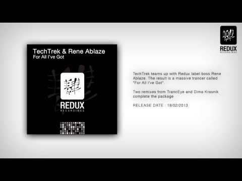 TechTrek & Rene Ablaze - For All I've Got (Dima Krasnik Remix)[Available February 18th]