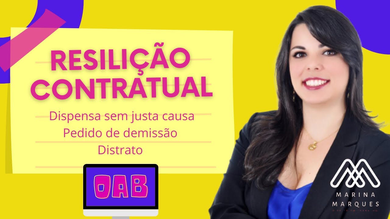 1.5. Extinção do contrato de trabalho - Resilição