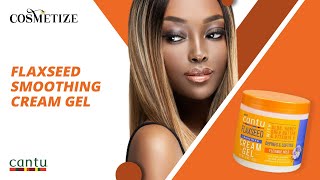 Cantu Flaxseed Smoothing Cream Gel - 453g