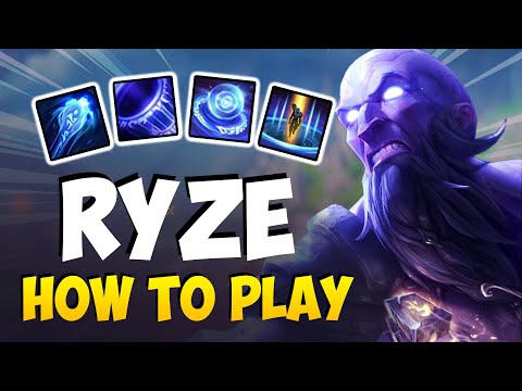HOW TO PLAY RYZE MID FOR BEGINNERS | RYZE Guide Season 11 | League of Legends