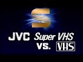 JVC S S VHS Vs VHS Official Comparison 1988 High Quality 60FPS Super VHS Demo Footage