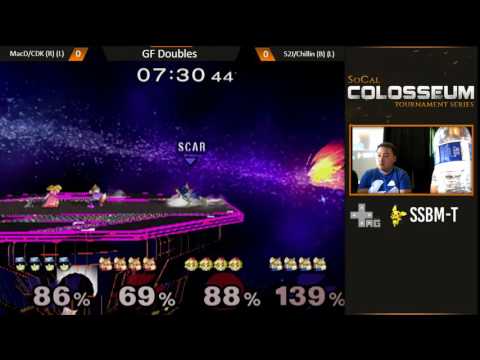 SC2 - GF Doubles - Chillin/S2J vs MacD/CDK - Super Smash Bros. Melee