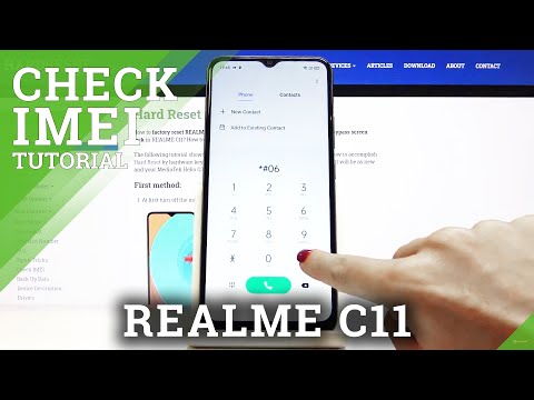 How to How to Check IMEI and Serial Number in REALME C11 - IMEI & Serial Number