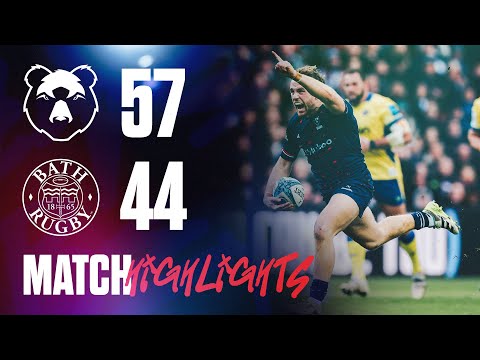 101-POINT THRILLER AT ASHTON GATE! 🍿 Highlights: Bristol Bears vs Bath Rugby