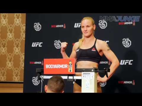 Valentina Shevchenko made weight for UFC 228