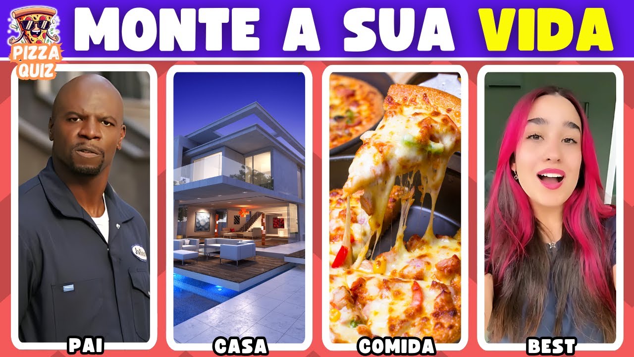 MONTE SUA VIDA DOS SONHOS 😍 Jogo das Escolhas | quiz