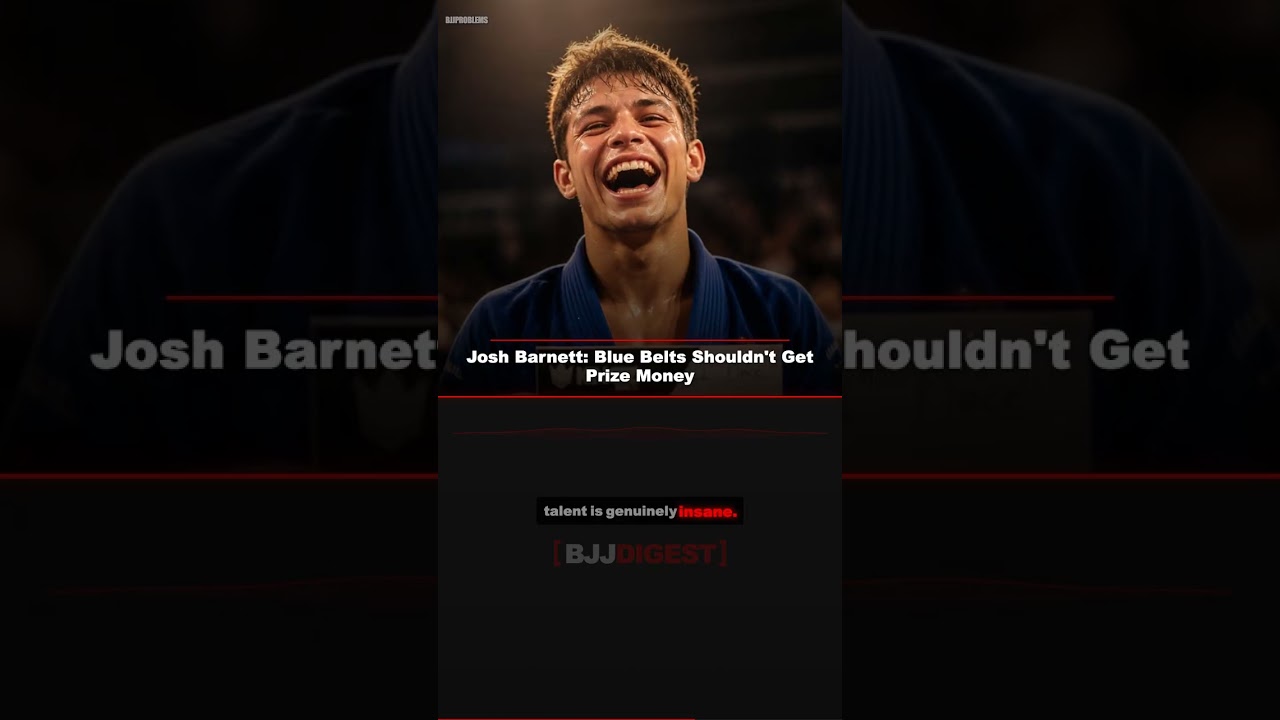 Josh Barnett: Blue Belts Shouldn't Get Prize Money #Shorts