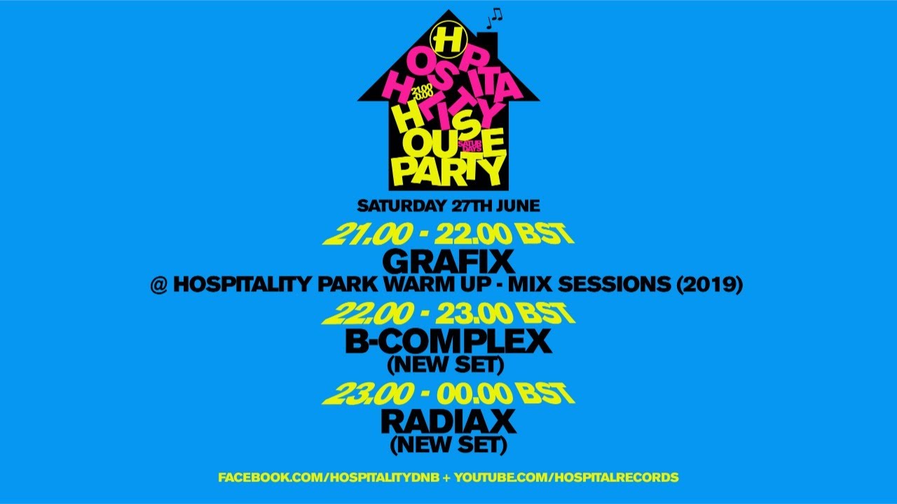 Hospitality House Party 27.06.20