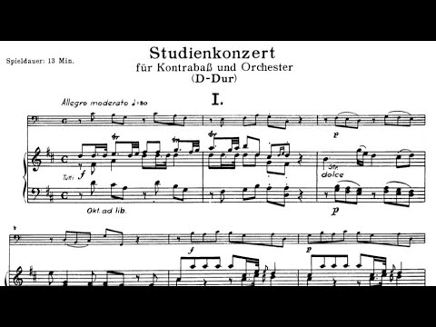 Václav Pichl - Concerto in D Major for Double Bass and Orchestra