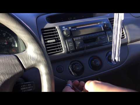 How to change A/C climate control lights 2002-2006 Toyota Camry