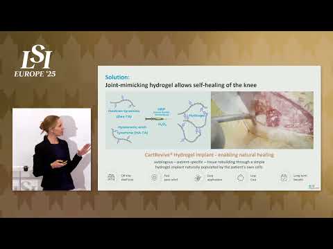 Sanna Severins, Hy2Care B.V. - Cartilage Repair Implants | LSI Europe '25