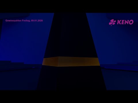 KENO Ziehung vom 09.01.2026
