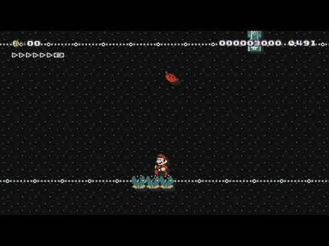 If no way, Step on Muncher.(Easy by ゆん - Super Mario Maker - No Commentary 1bs