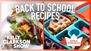 Back To School Sandwich Recipes: Lunch Kebabs + Waffled Grilled Cheese