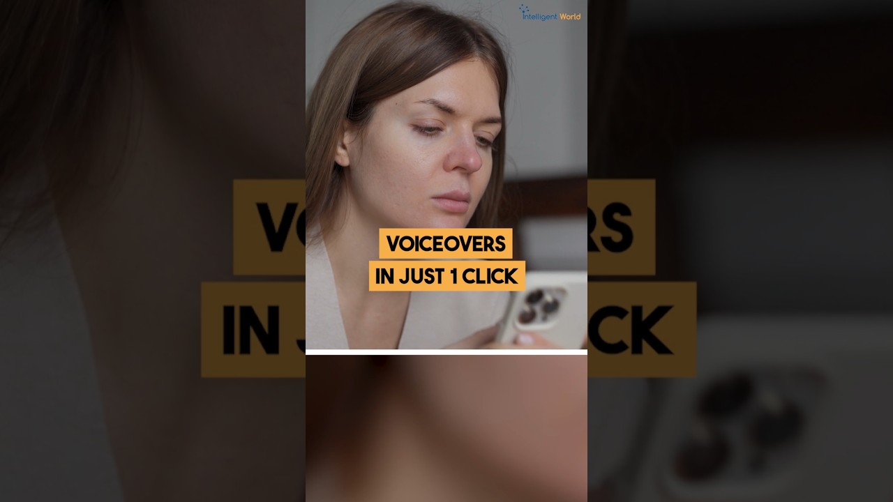 Voiceovers in Just 1 Click