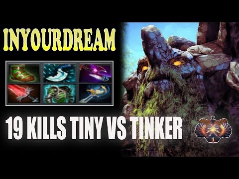 INYOURDREAM TINY 19 KILLS VS TINKER | DOTA2