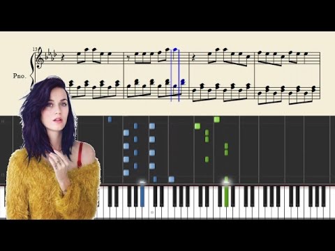 Katy Perry - Firework - Piano Tutorial + Sheets