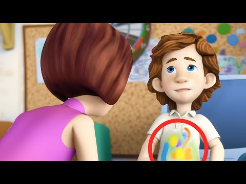 Painting PROBLEM! 🎨 | The Fixies - Kingdom Kids Zone, Little Learners - The Fixies