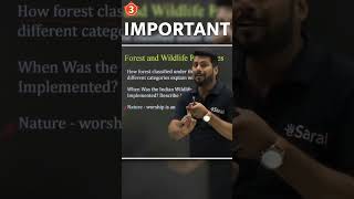 Forest & Wildlife Resources Most Important Topics Class 10 Board SST 😱 #shorts #importantquestions