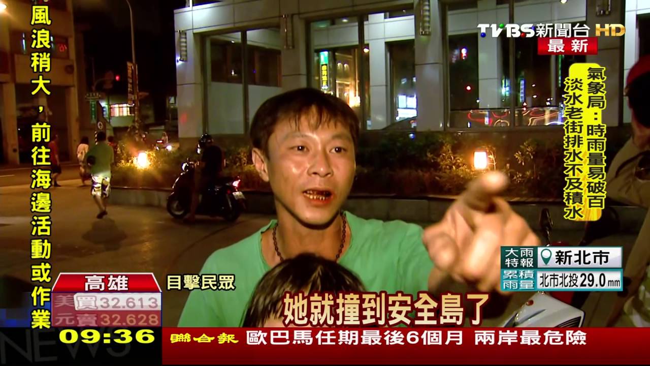 女拒檢街頭狂飆!沿途丟物 警圍捕遭撞