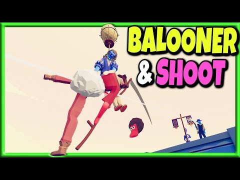 Ballooner🎈 and Quick Draw🎯 vs Every Faction - TABS Gameplay Unit Creator Update