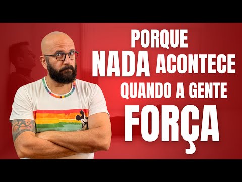 STOP FORCING IT TO HAPPEN | Marcos Lacerda, psychologist