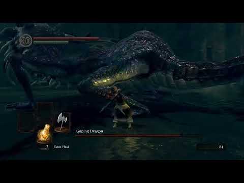 Dark Souls Remastered - Gaping Dragon Location and Strategy Guide