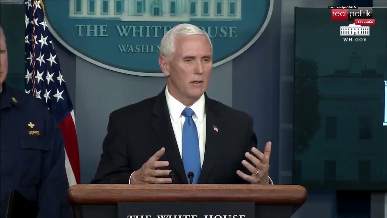 Estados Unidos: Conferencia de prensa de Donald Trump por coronavirus