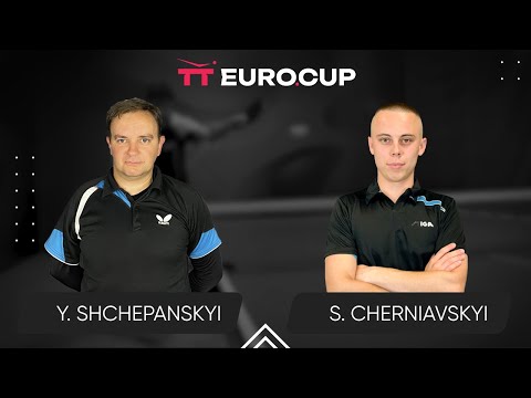 13:45 Yurii Shchepanskyi - Serhii Cherniavskyi 23.09.2025 TT Euro.Cup Ukraine Elite. TABLE 3