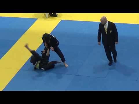 Marcos Froede vs Joshua Cisneros - FINAL - IBJJF European Open 2019 - Purple Adult - Light-Feather