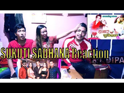 Reaction Movie Song ||Sukuti Sadhana Sauni - "Hajar Juni Samma"  Deepa, Aryan, Swastima,