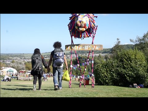 Arriving at Bestival 2016