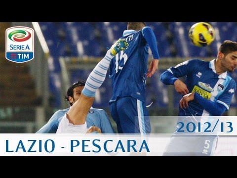 Lazio - Pescara - Serie A 2012/13 - ENG