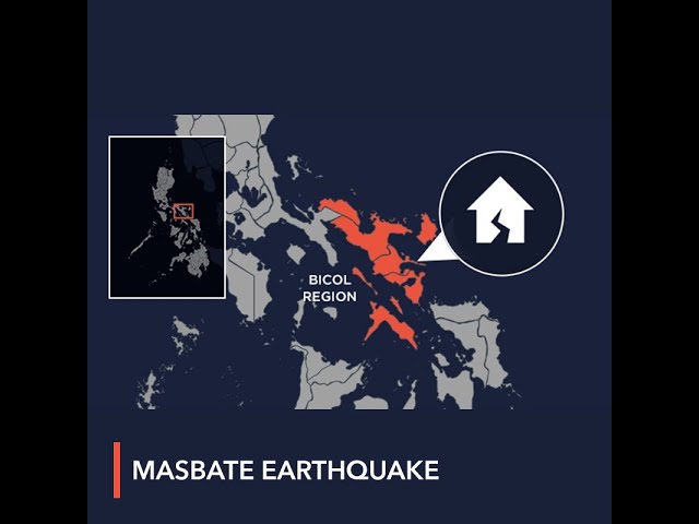 IN PHOTOS: Aftermath of magnitude 6.6 earthquake in Masbate