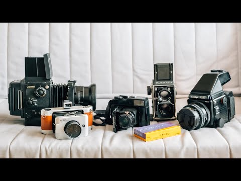 Fujifilm GS645 / Mamiya C220 / Mamiya RZ67 / Fujifilm GX680 / Belair X 6-12 - Medium Format Cameras