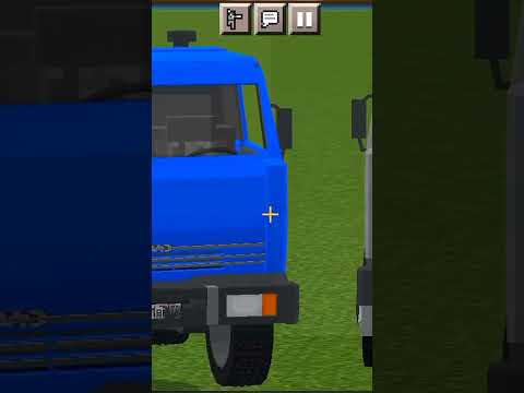 Мод на 'Пак-Камазов' ➤➤➤ В майнкрафт ПЕ! #minecraft #shorts #video #short #kamaz