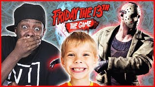 POTTY MOUTH CRAP TALKING LITTLE BOY! - Friday The 13th Gameplay Ep.25